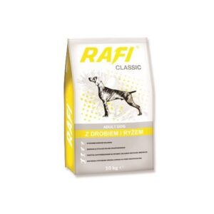 Rafi Classic koeratoit linnuliha ja riisiga 10 kg