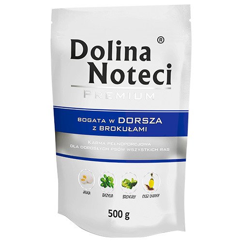 Dolina Noteci Premium täistoit tursakala ja brokkoliga 500 g