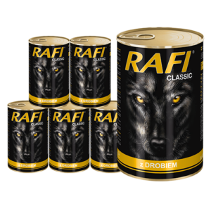 Rafi Classic koeratoit linnulihaga 6 x1240 g