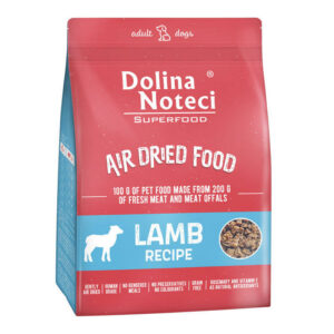 Dolina Noteci Superfood õhkkuivatatud kuivtoit koerale lambalihaga 1 kg