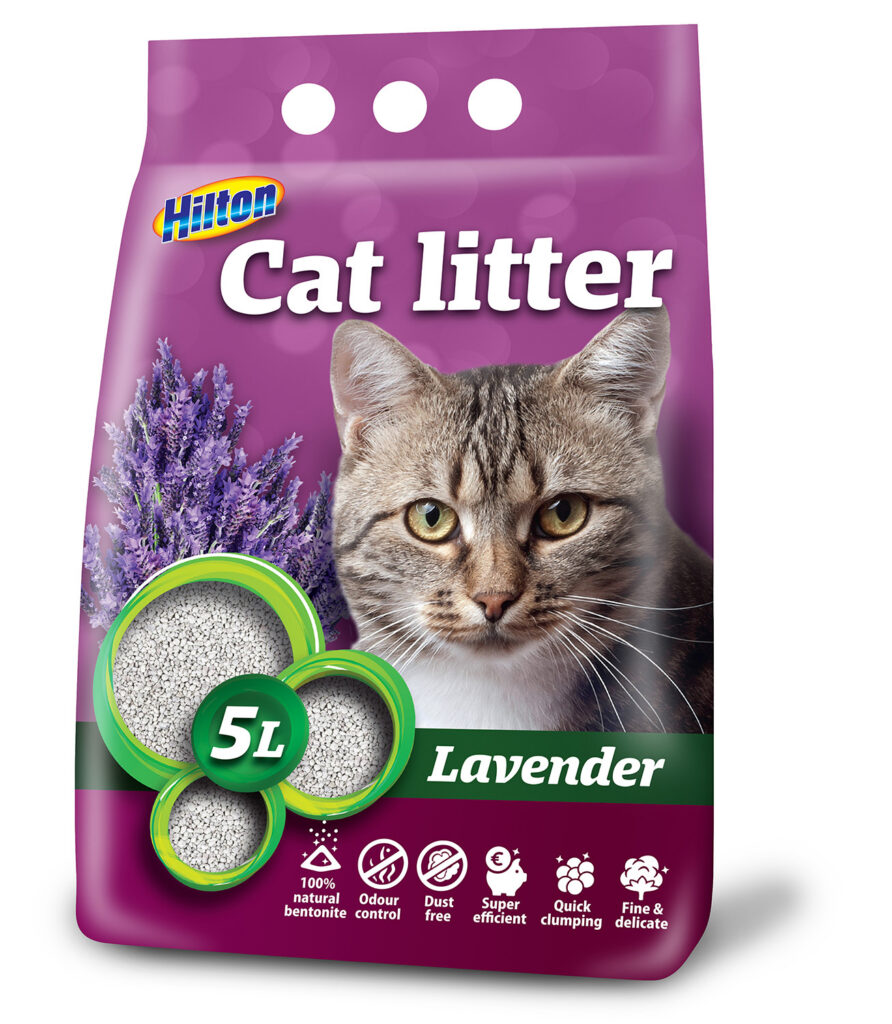 Hilton bentoniidist kassiliiv Lavender 5L