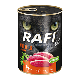 Rafi täisväärtuslik kassi märgtoit pardilihaga 400 g