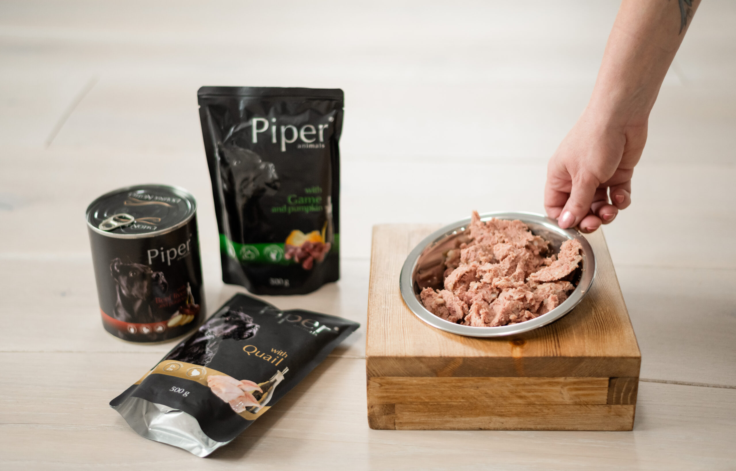 Piperi tooted ja toidukauss