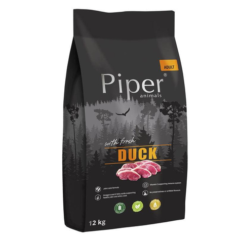 Piper täissööt pardilihaga täiskasvanud koertele 12 kg