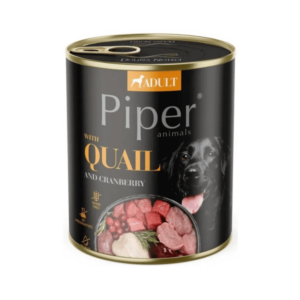 Piper täissööt koertele vutiliha ja jõhvikatega 800 g
