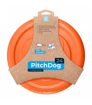 PitchDog lendav ketas oranž 24 cm