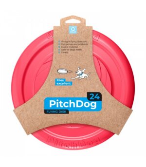 PitchDog lendav ketas punane 24 cm