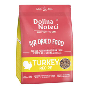 Dolina Noteci Superfood õhkkuivatatud kuivtoit koerale kalkunilihaga 1 kg
