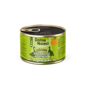 Dolina Noteci Superfood märgtoit kassile hane, pärlkana ja astelpajuga 185g
