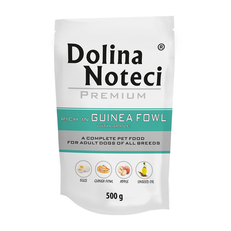 Dolina Noteci Premium märgtoit pärlkana ja õunaga 500g