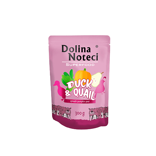 Dolina Noteci Superfood märgtoit koerale pardi- ja vutilihaga 300 g
