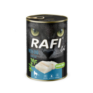 Rafi täisväärtuslik märgtoit kassile tursakalaga 400 g