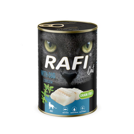 Rafi täisväärtuslik märgtoit kassile tursakalaga 400 g