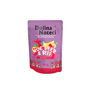 Dolina Noteci Superfood märgtoit koerale metskitse- ja veiselihaga 300 g