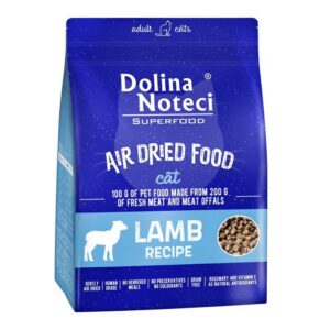 Dolina Noteci Superfood õhkkuivatatud kuivtoit kassile lambalihaga 1 kg