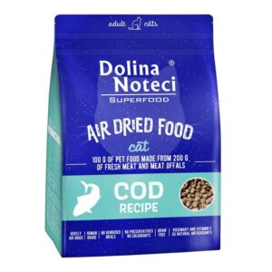 Dolina Noteci Superfood õhkkuivatatud kuivtoit kassile tursakalaga 1 kg