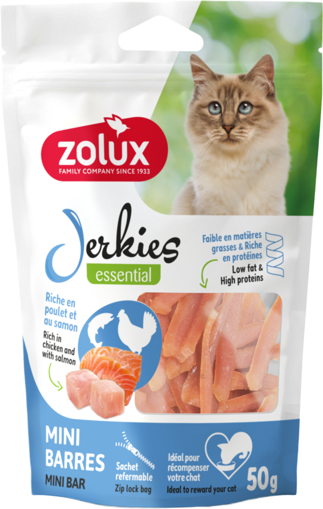 Jerkies kassimaius kana ja lõhega 50 g