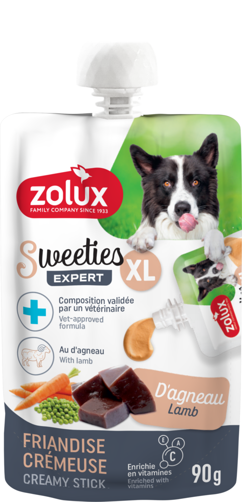 Sweeties XL kreemjas maius koerale lambalihaga 90 g