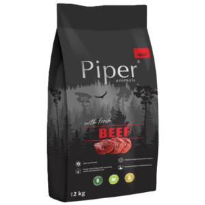 Piper täistoit veiselihaga täiskasvanud koertele 12 kg