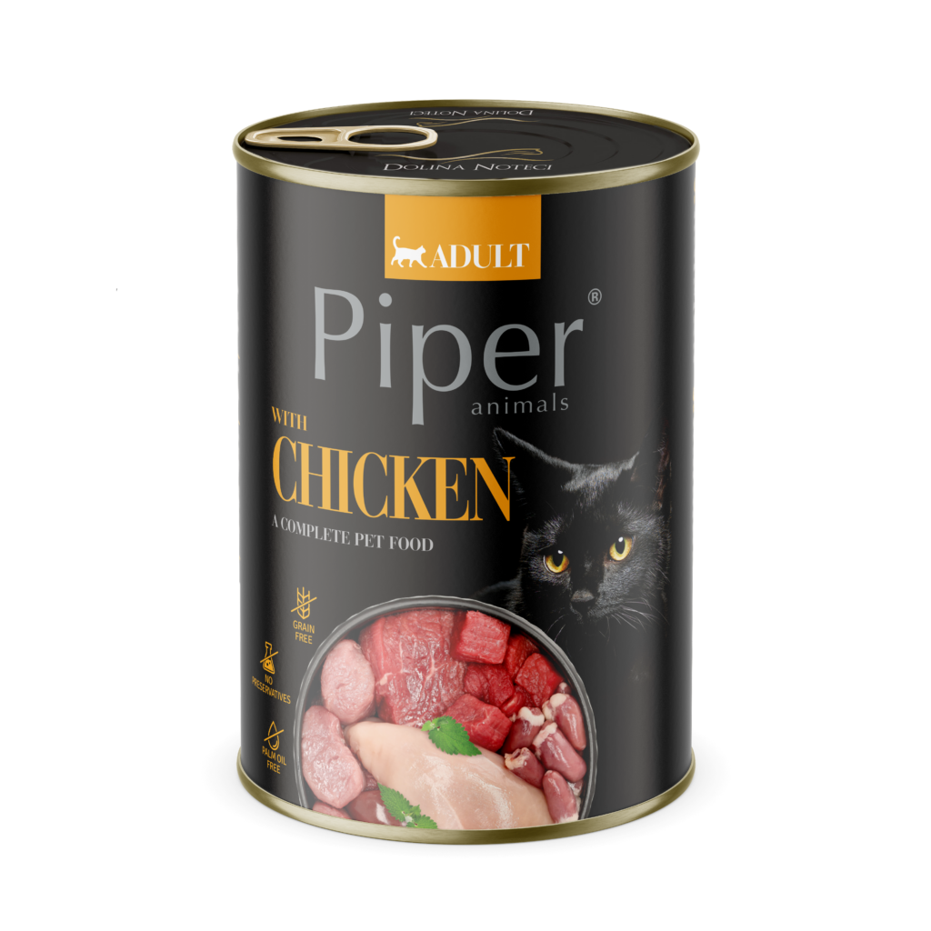 Piper kassi täissööt kanaga 400 g