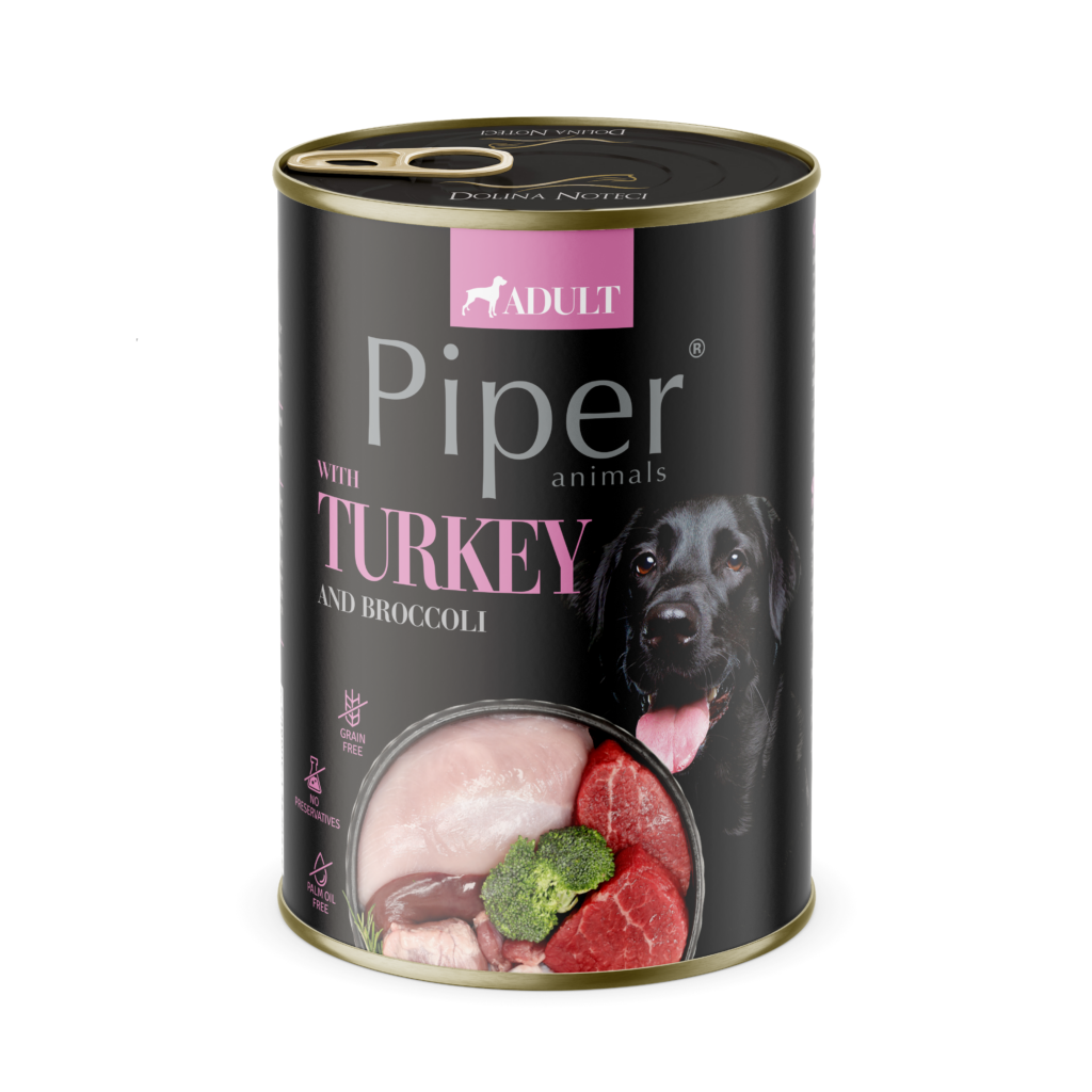 Piper koeratoit kalkuniliha ja brokkoliga 400 g