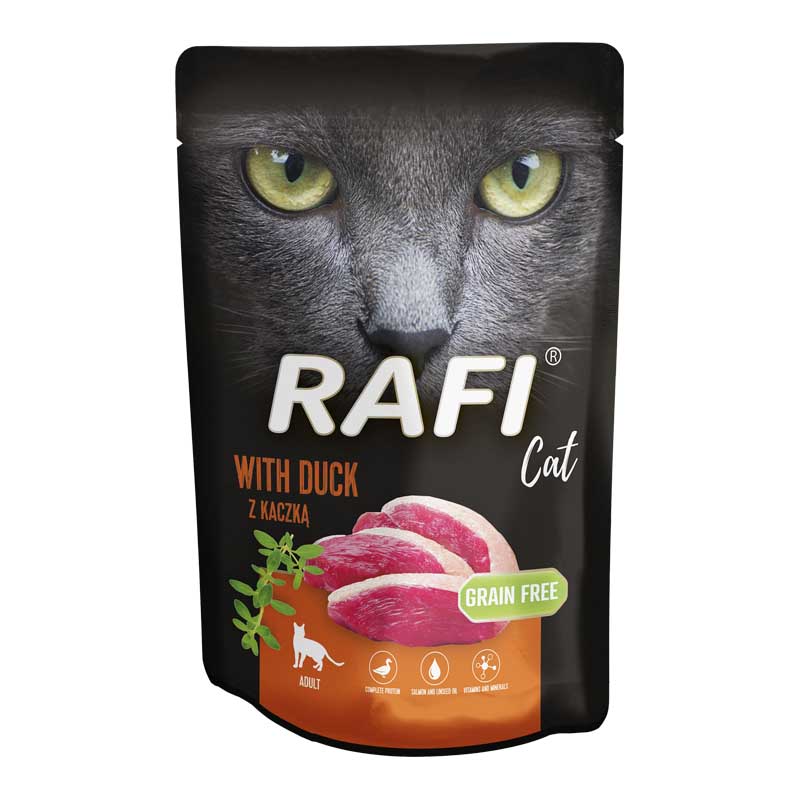Rafi täisväärtuslik kassitoit pardilihaga 100 g