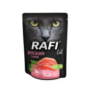 Rafi täisväärtuslik kassi märgtoit lõhega 300 g