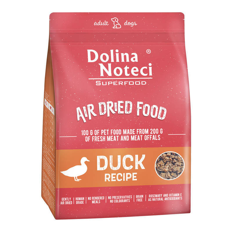 Dolina Noteci Superfood õhkkuivatatud kuivtoit koerale pardilihaga 5 kg