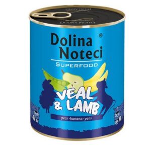 Dolina Noteci Superfood teraviljavaba märgtoit koerale vasika- ja tallelihaga 800 g